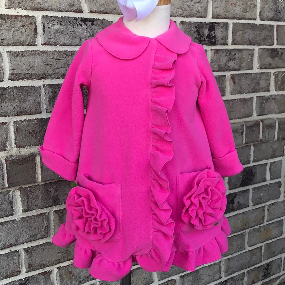 ❤️❤️used Bonnie Baby cute girls coat❤️❤️